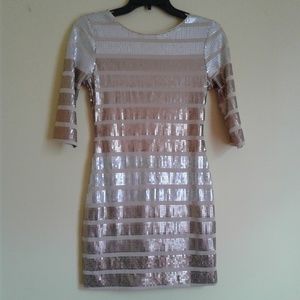 New Glamorous Sequin Cocktail Dress